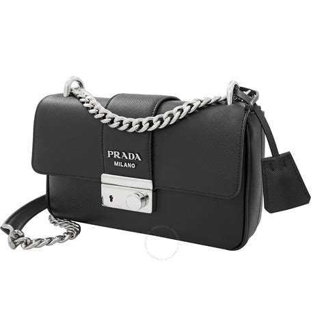 prada pattina saffiano price|Black Saffiano Leather Shoulder Bag .